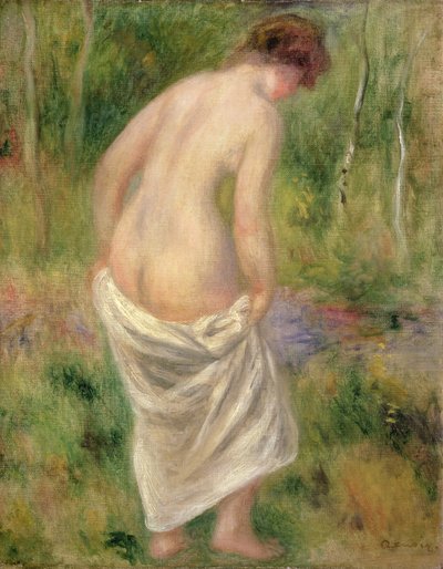 Standing Nude in a Landscape, 1914 by Pierre Auguste Renoir